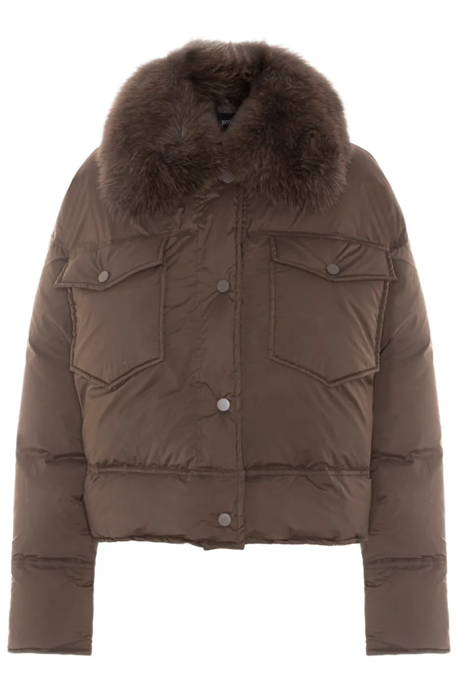 Charlie Down Jacket Brown