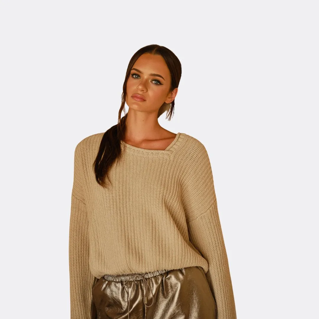 Ellie Sweater (Bone)