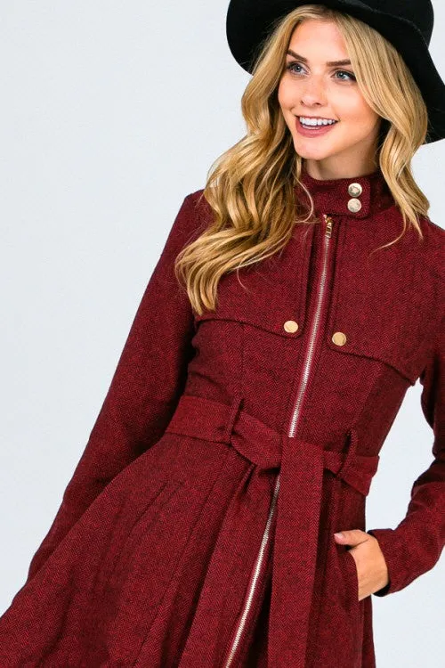 Keep Me Warm Tweed Jacket