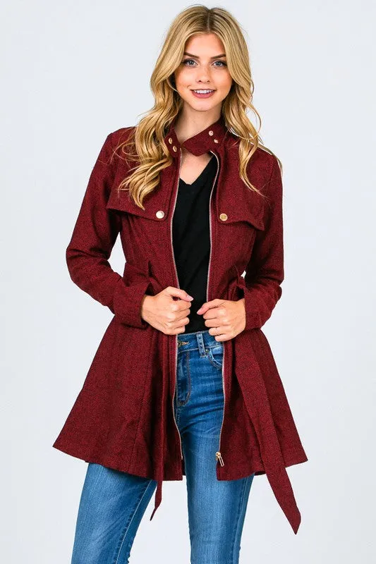 Keep Me Warm Tweed Jacket